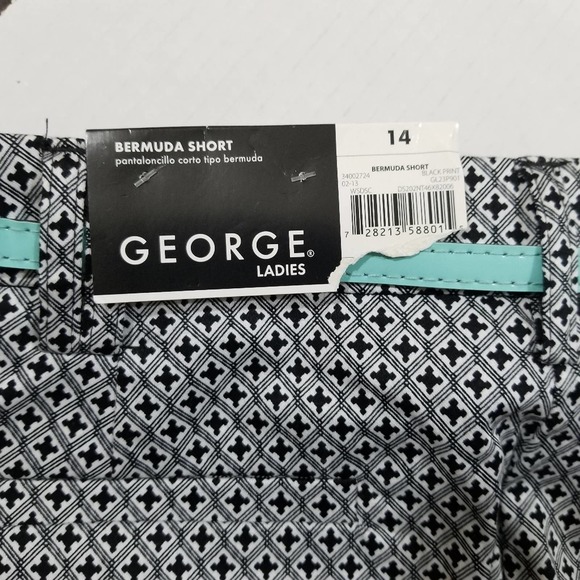 George Bermuda shorts sz 14 nwot‎ - Picture 3 of 10